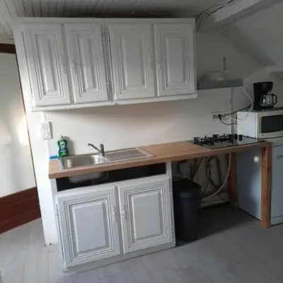 Cuisine ou kitchenette dans l'établissement Chez daniel