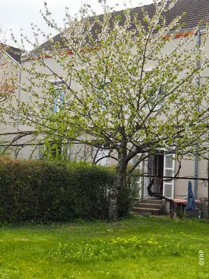 Jardin de l'établissement La Ptite Fabrique chez Malot