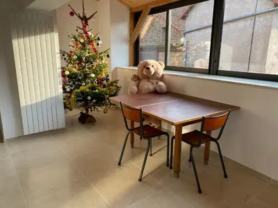 Plan de l'établissement Le Pied du Loup - gîte proche Cluny au calme 6-7 personnes