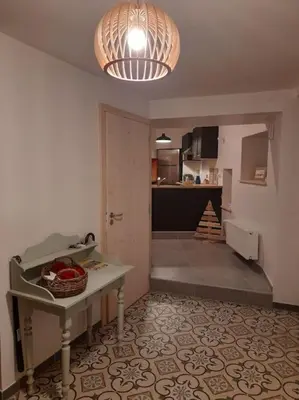 Cuisine ou kitchenette dans l'établissement Gîte du Bon Pays