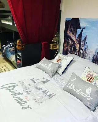 Un ou plusieurs lits dans un hébergement de l'établissement Les sorciers, la Diligence St Jean de Losne Escape game immersif