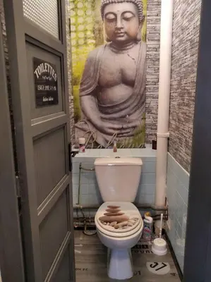 Salle de bains dans l'établissement Bel appartement a la campagne avec magnifique vue