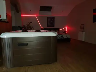 Plan de l'établissement Bulles étoilées Appartement avec jacuzzi privé