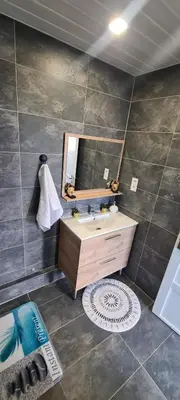 Salle de bains dans l'établissement Luxe-Living