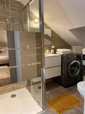 Salle de bains dans l'établissement Le Duplex de Paris