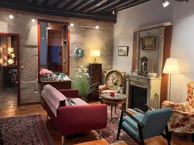 Coin salon dans l'établissement COSY POTET
