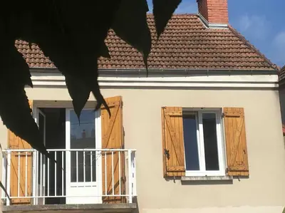 Balcon ou terrasse dans l'établissement VerOliv Appartement calme et cosy proche du centre ville - Lit 180 - Wifi Netflix Youtube