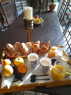 Nourriture dans le B&B/chambre d'hôtes ou à proximité