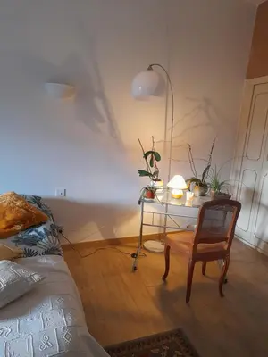 Un ou plusieurs lits dans un hébergement de l'établissement chambre comtoise