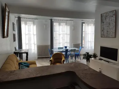 Coin salon dans l'établissement LocN'roll