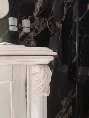 Salle de bains dans l'établissement Chambres d'Hotes CASCAROT