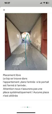 Plan de l'établissement Le Wilson Parc : T2 avec parking