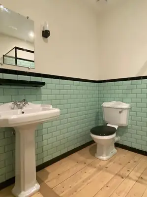 Salle de bains dans l'établissement L’appartement 39