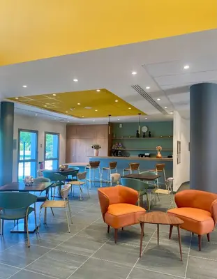 Coin salon dans l'établissement DOMITYS LES SEQUANES