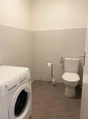 Salle de bains dans l'établissement Le Saint-Amour 2