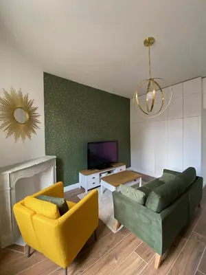 Télévision ou salle de divertissement dans l'établissement Le VH - Appartement 3 chambres