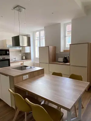 Cuisine ou kitchenette dans l'établissement Le VH - Appartement 3 chambres