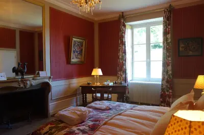 Un ou plusieurs lits dans un hébergement de l'établissement Château de Mauvilly