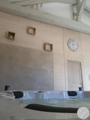 Salle de bains dans l'établissement Chambres d'Hôtes L'Escale