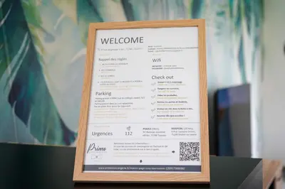Certificat, récompense, panneau ou autre document affiché dans l'établissement Villa Casa Mia - BY PRIMO C0NCIERGERIE