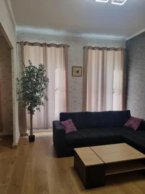 Coin salon dans l'établissement Appartement au cœur de la ville
