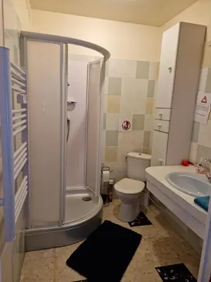 Salle de bains dans l'établissement Appartement Le Dauphin